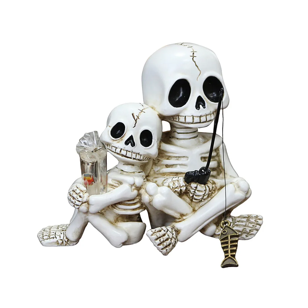 The Plant Parent - Estatua de calavera para padres e