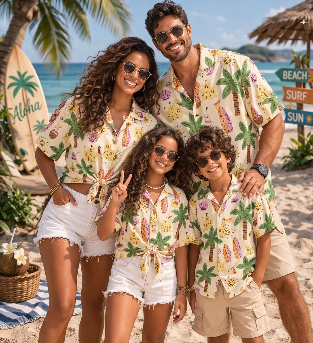 The Plant Parent - Camisa Hawaiana para Niños con Estampado