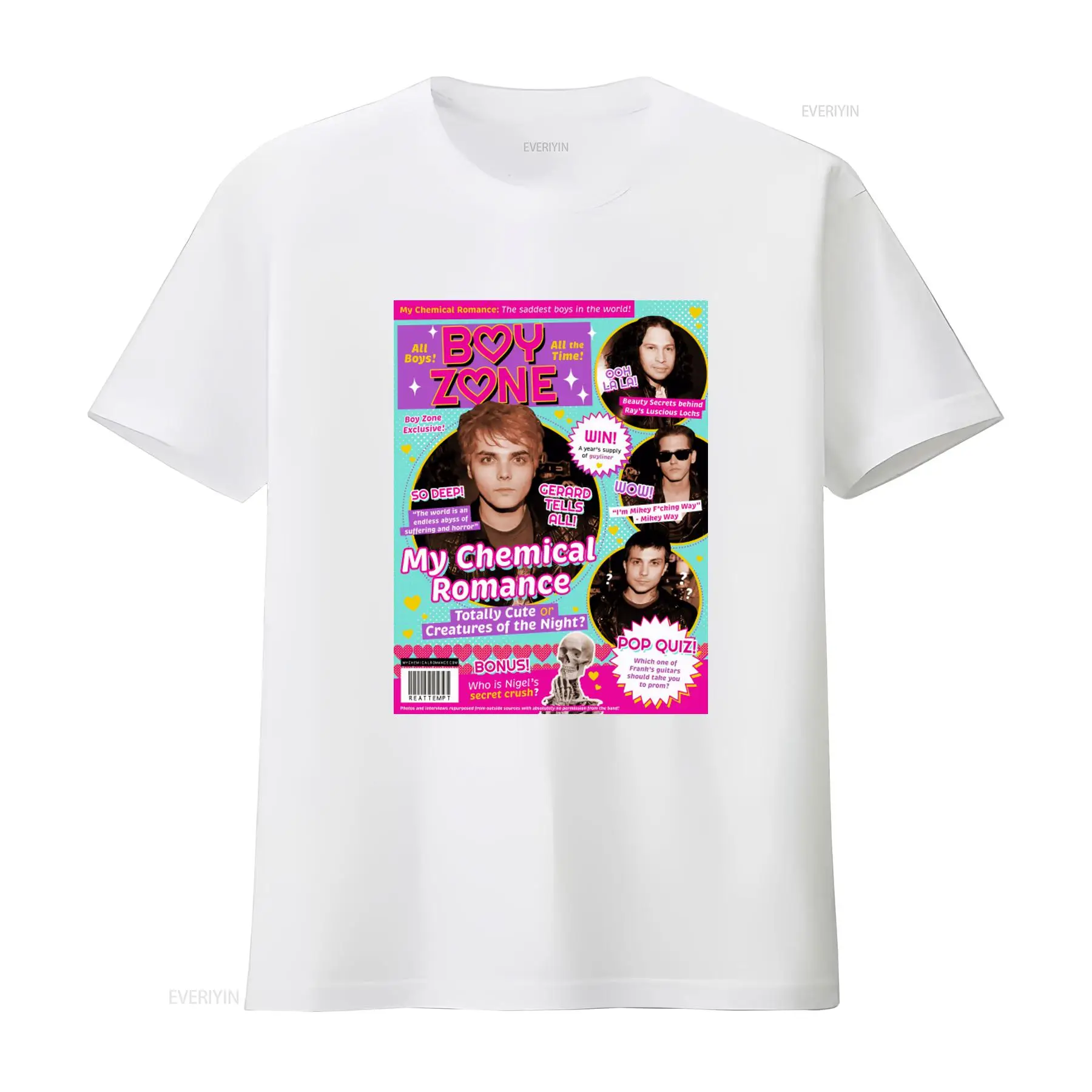 Camiseta MCR My Chemical Roman - Plant Quiz reseña y precio