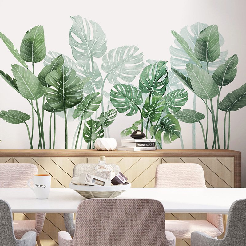 Pegatinas de vinilo decorativa - Monstera Thai Constellation reseña y precio
