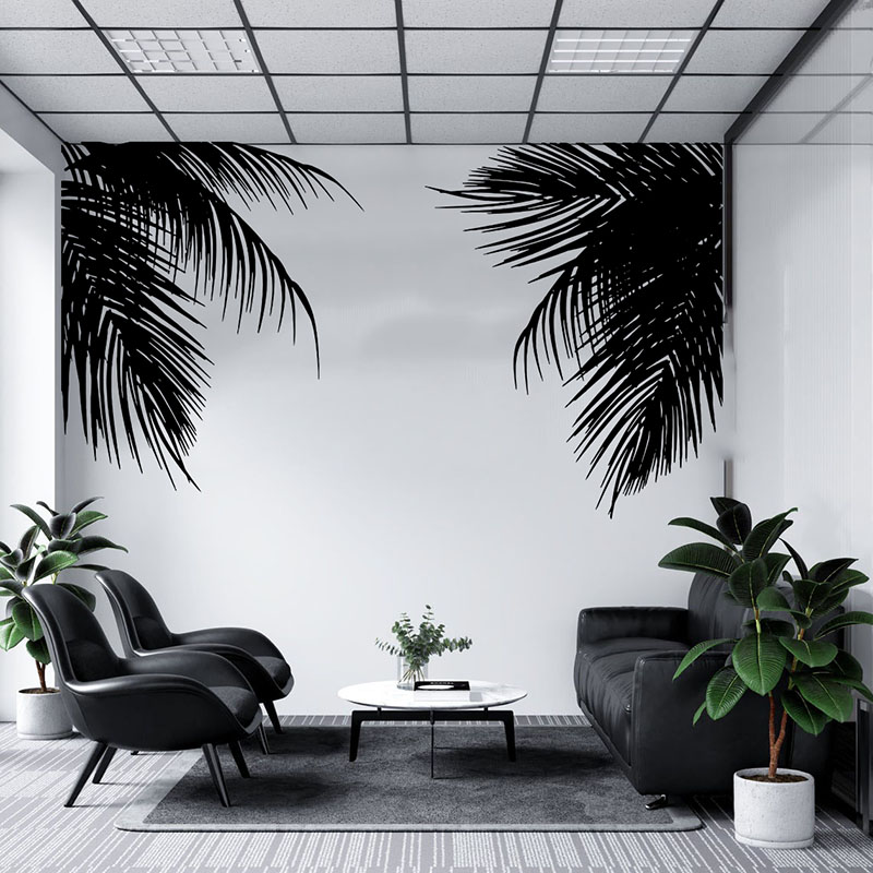 Pegatina de pared de hojas de  - Monstera Thai Constellation reseña y precio